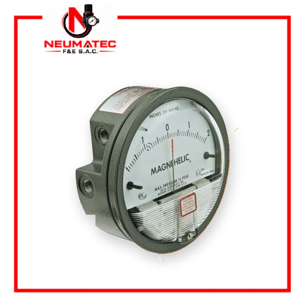 Manómetro diferencial marca Magnehelic