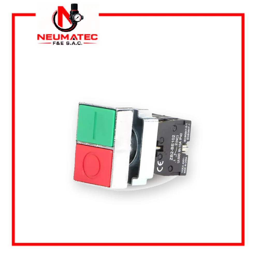 Pulsador Doble XB2-BL8325