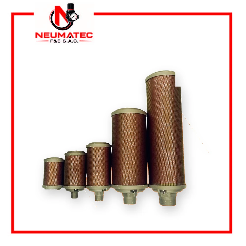 Silenciador industrial 1/2 -3/4 – 1″